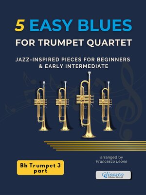 cover image of 5 Easy Blues for Trumpet Quartet &#8211; Trumpet 3 in Bb
